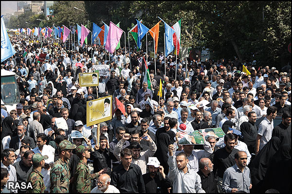 راهپيمايي روز جهاني قدس در تهران