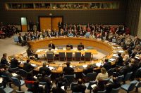 اقوام متحدہ کي سلامتي کونسل کا اجلاس 