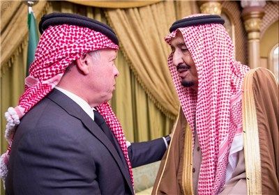سعوديہ عربيہ اور اردن کے بادشاہ