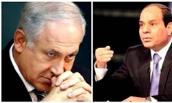 سیسی و نتانیاهو مصر و اسرائیل