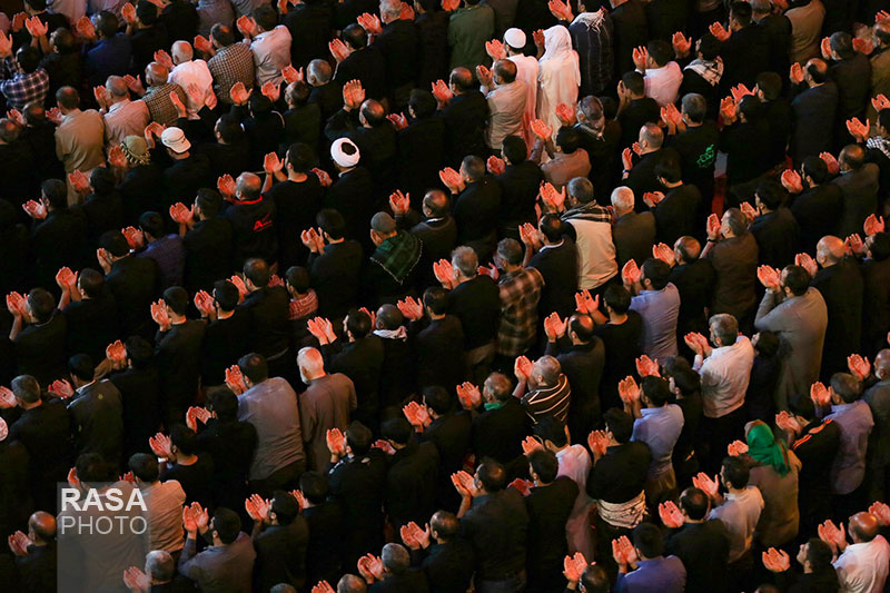 اربعین کے موقع پر  نجف اشرف کا منظر / عراق 