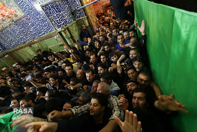 اربعین کے موقع پر  نجف اشرف کا منظر / عراق 