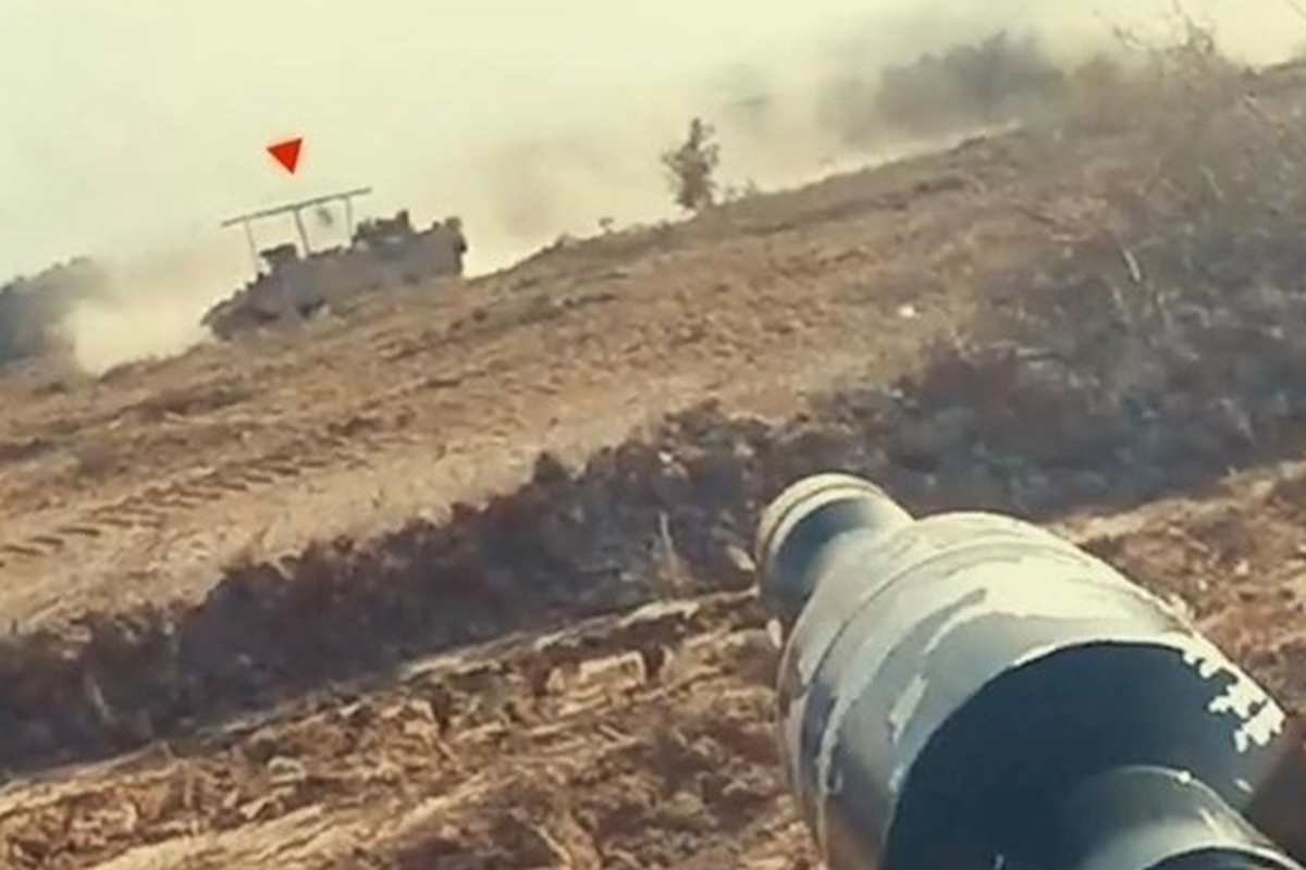 انهدام تانک‌های اشغالگران توسط مقاومت در نوار غزه