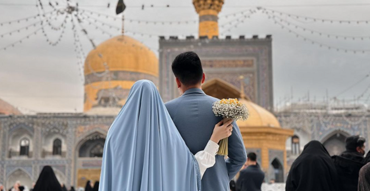 زوج‌های جوان مسجدی زائر امام رضا می‌شوند