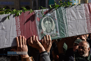 تشییع شهداء دفاع مقدس در شیراز