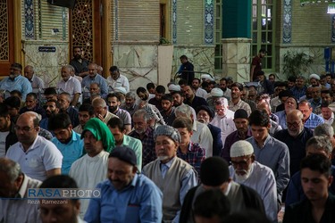 نماز عید سعید قربان در مسجد مقدس جمکران