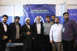 مهمانان رسا در آخرین روز بیست و چهارمین نمایشگاه مطبوعات و رسانه های ایران