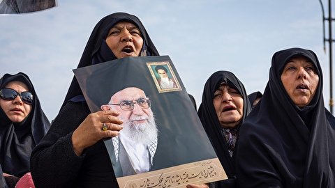 دارالحکومت تہران میں عظیم الشان ریلی