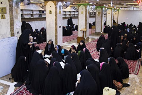 روضہ مبارک حضرت عباس ع کی طرف سے خواتین کے لیے علمی،ثقافتی اور تفریحی سرگرمیوں پر مشتمل پروگرام کا انعقاد