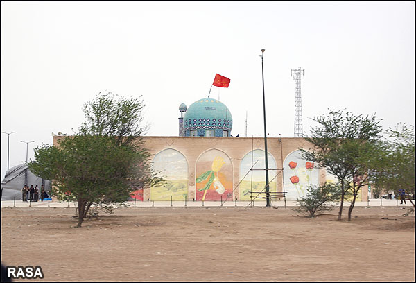 ماکت عملیاتهای دفاع مقدس در خوزستان رونمایی شد