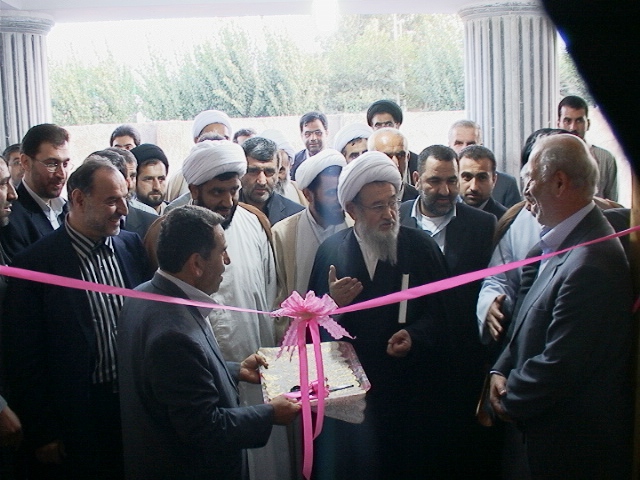 افتتاح مدرسه علميه جويبار