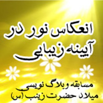 مسابقه وبلاگ نويسي انعکاس نور در آيينه زيبايي