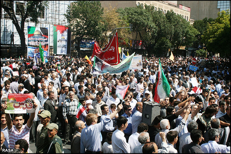 مسیرهای راهپیمایی روز قدس در کرمانشاه اعلام شد