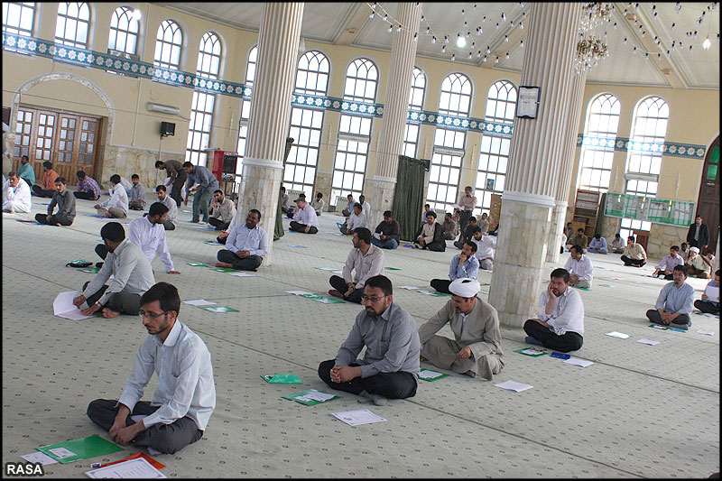 حضور 40 نفر از طلاب حوزه علمیه زیرکوه در مسابقات علمی حوزه های علوم دینی خراسان جنوبی