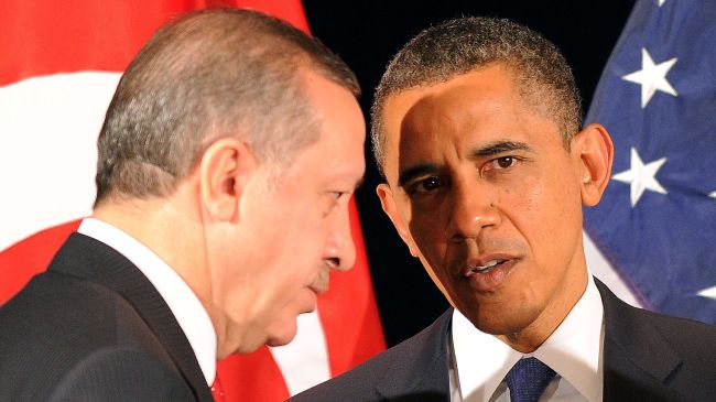  باراک اوباما و رجب طيب اردوغان
