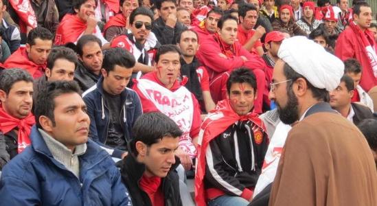 حضور مبلغان در استاديوم آزادي1