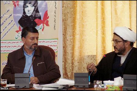 حجت‌الاسلام دياني،‌ مدير اداره ايثارگران مديريت حوزه حوزه‌هاي علميه