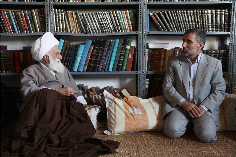 ديدار علي احمدي با آيت الله نظري