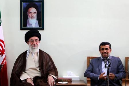 رہبر معظم اور احمدي نژاد