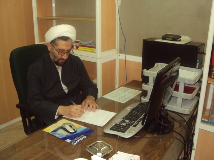 حجت‌الاسلام جمالي مسؤول بخش اخلاق دايرة‌المعارف قرآن کريم