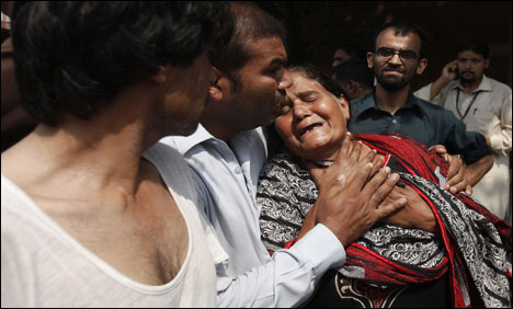 پشاور گرجاگھر خود کش حملہ 