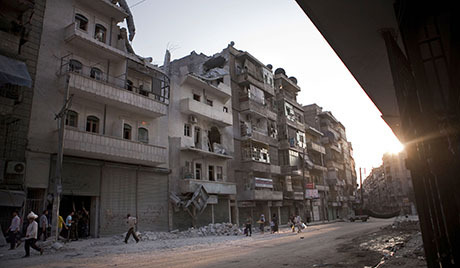 ويرانه هاي شهر حلب