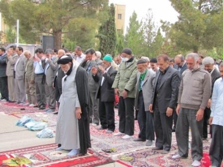 نماز جمعه دامغان در دانشگاه پيام نور