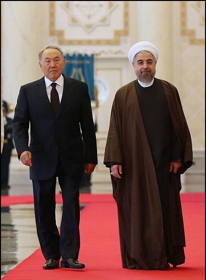 رؤساي جمهور ايران و قزاقستان
