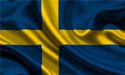 پرچم سوئد
