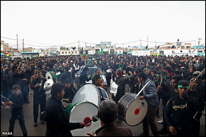 اجتماع عظیم عزاداران خراسان رضوی برگزار شد