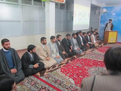 مراسم عمامه گذاري در مدرسه علميه امام مهدي موعود