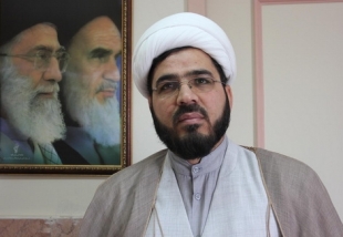 حجت الاسلام اسماعيل اميرزداه، معاون تعليم و تربيت و بازرس حلقه صالحين بسيج