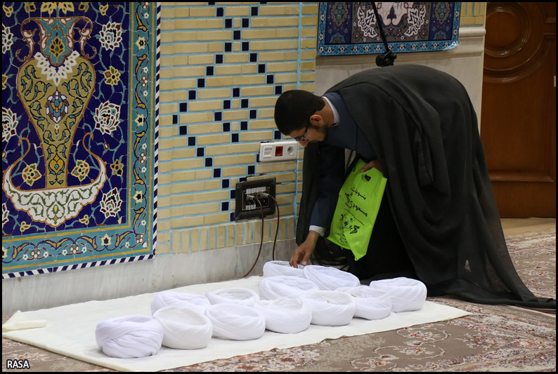 مراسم جشن عمامه گذاري در سالروز ولادت حضرت زهرا(س)