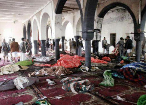  مسجد ميں خود حملہ 