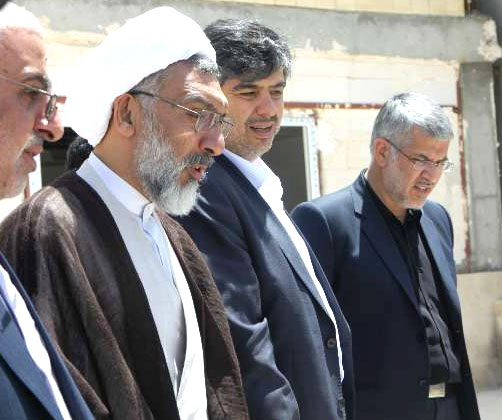 بازديد حجت الاسلام  پورمحمدي وزير دادگستري از حوزه علميه خاتم الانبياء اراک 
