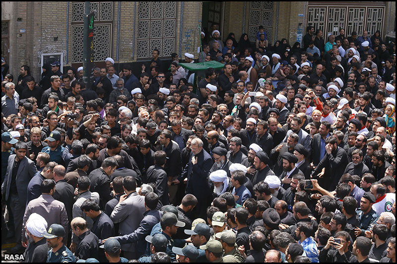 قم در سوگ شهادت امام صادق(ع)