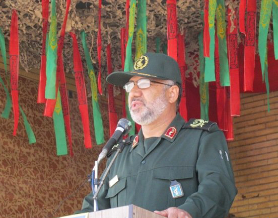 سرتيپ دوم پاسدار محسن کريمي فرمانده سپاه روحالله استان مرکزي