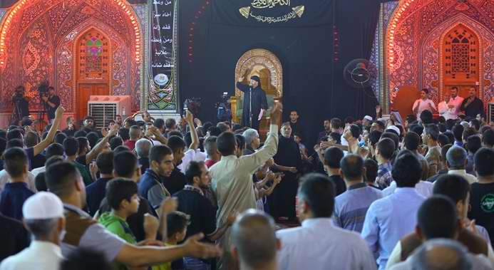 عزاداری باشکوه شیعیان در روز شهادت امام جواد در کاظمین