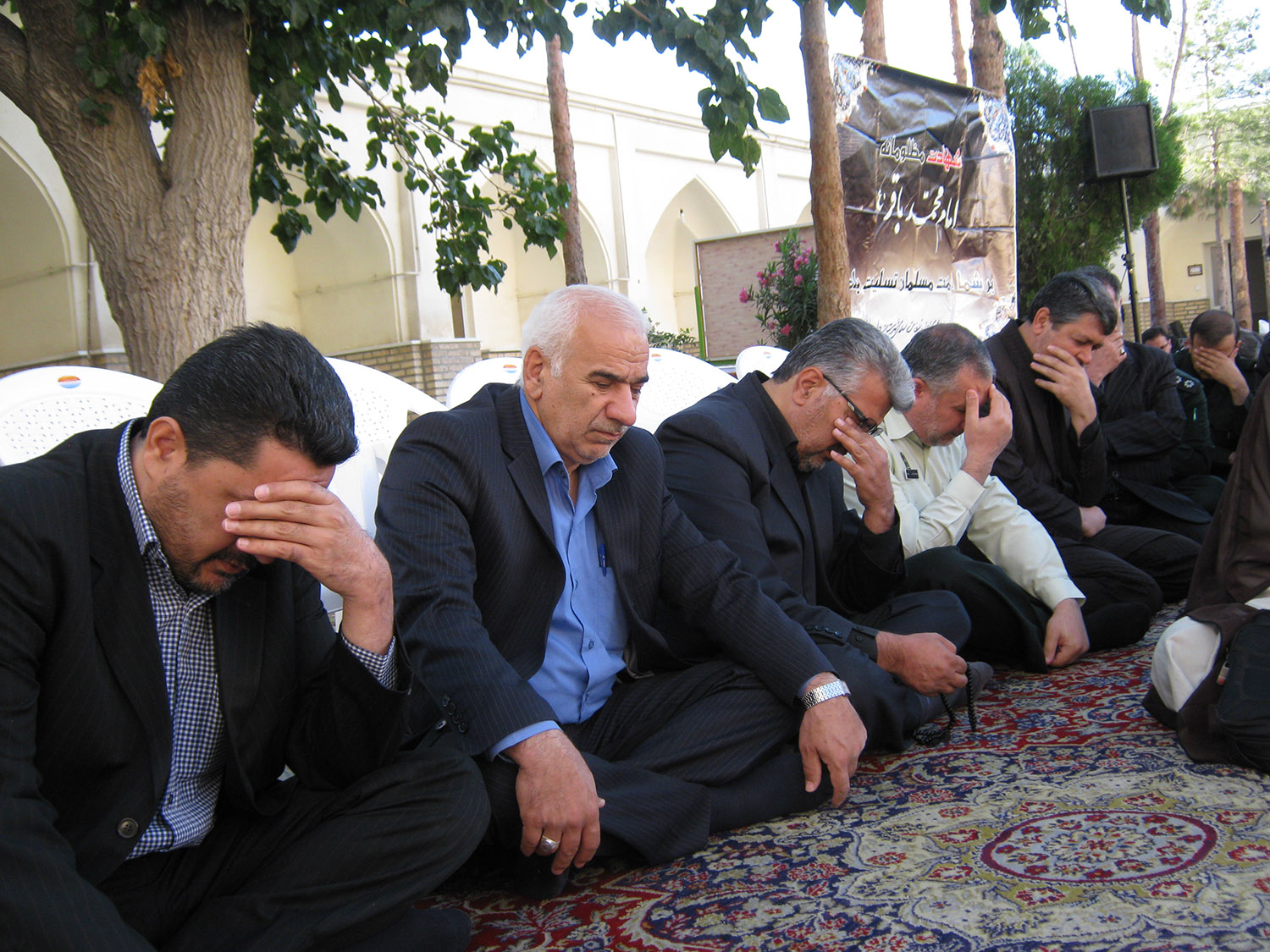 مراسم شهادت امام باقر ع در حوزه علميه دامغان