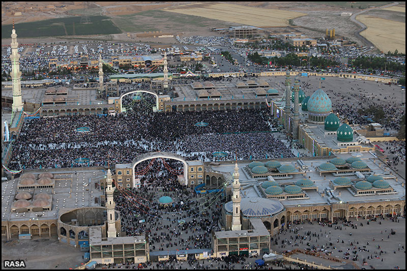 شب نیمه شعبان در مسجد مقدس جمکران