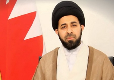 حجت الاسلام سید مرتضی السند سخنگوی جریان الوفاء بحرین