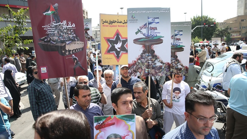 ایران میں عالمی یوم القدس کی ریلیاں