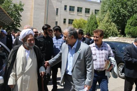 آیت‌الله حسن صانعی سرپرست بنیاد 15 خرداد 