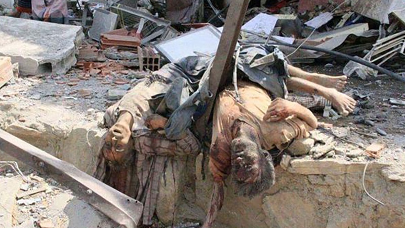 یمن میں غیر فوجی مقامات پر حملہ