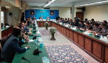 نشست بررسی عملکرد بانک های استان مرکزی در استانداری مرکزی