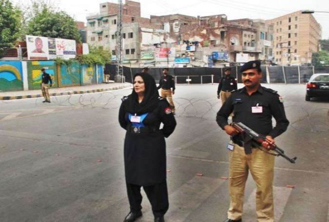 پشاور پاکستان ماتمی جلوسوں کی سی سی ٹی وی نگرانی  