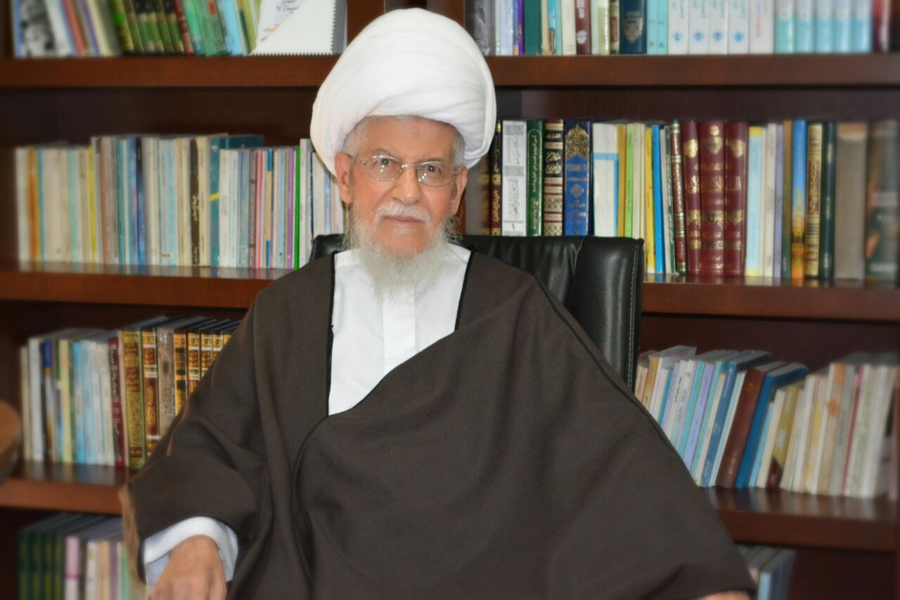 آیت الله عفیف نابلسی امام جمعه صیدای لبنان