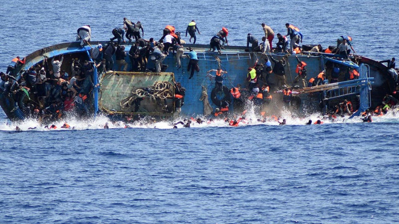 پناہ گزینوں کی کشتی 