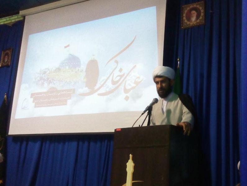 حجت الاسلام عبدالحسین کربلایی زاده راوی منطقه شلمچه