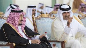 سعودی عرب اور قطر کے بادشاہ